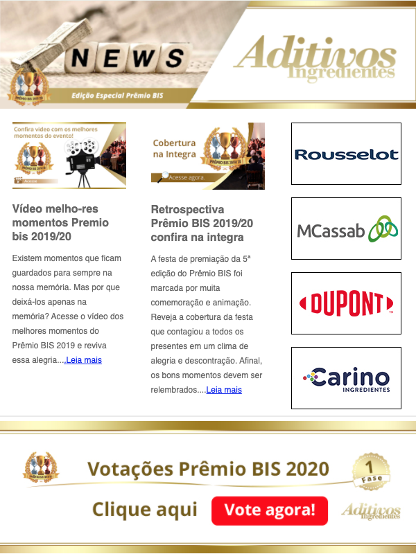 Edição Especial Prêmio BIS
