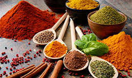 Especiarias - Ingredientes estratégicos para realçar o sabor