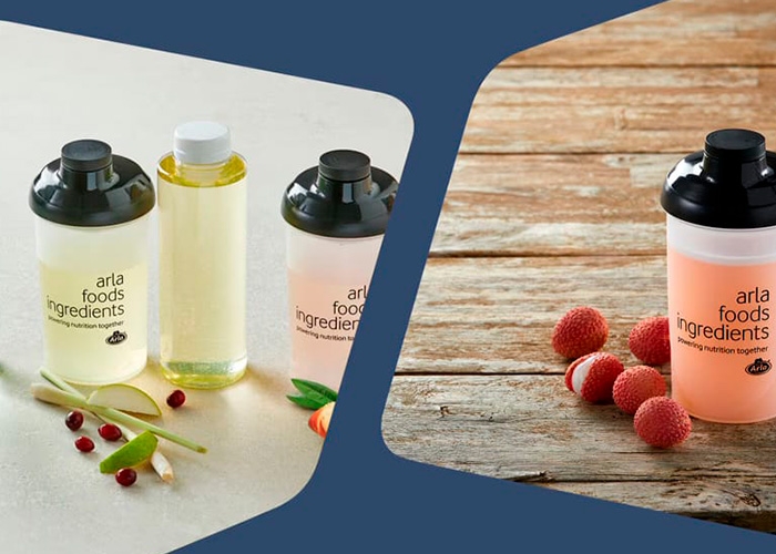 Arla Foods Ingredients foca em bebidas proteicas transparentes no Nutri Ingredients Summit
